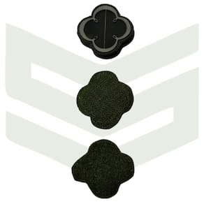 Emborrachado Quaderna Formação Sgt Sargento - Cfs Padrão Rue