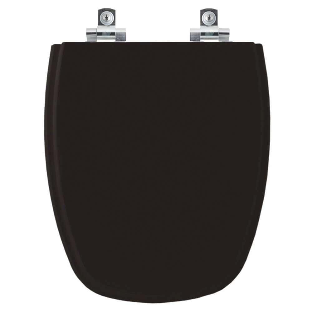 Assento Sanitário Soft Close Venice Preto para vaso Belize