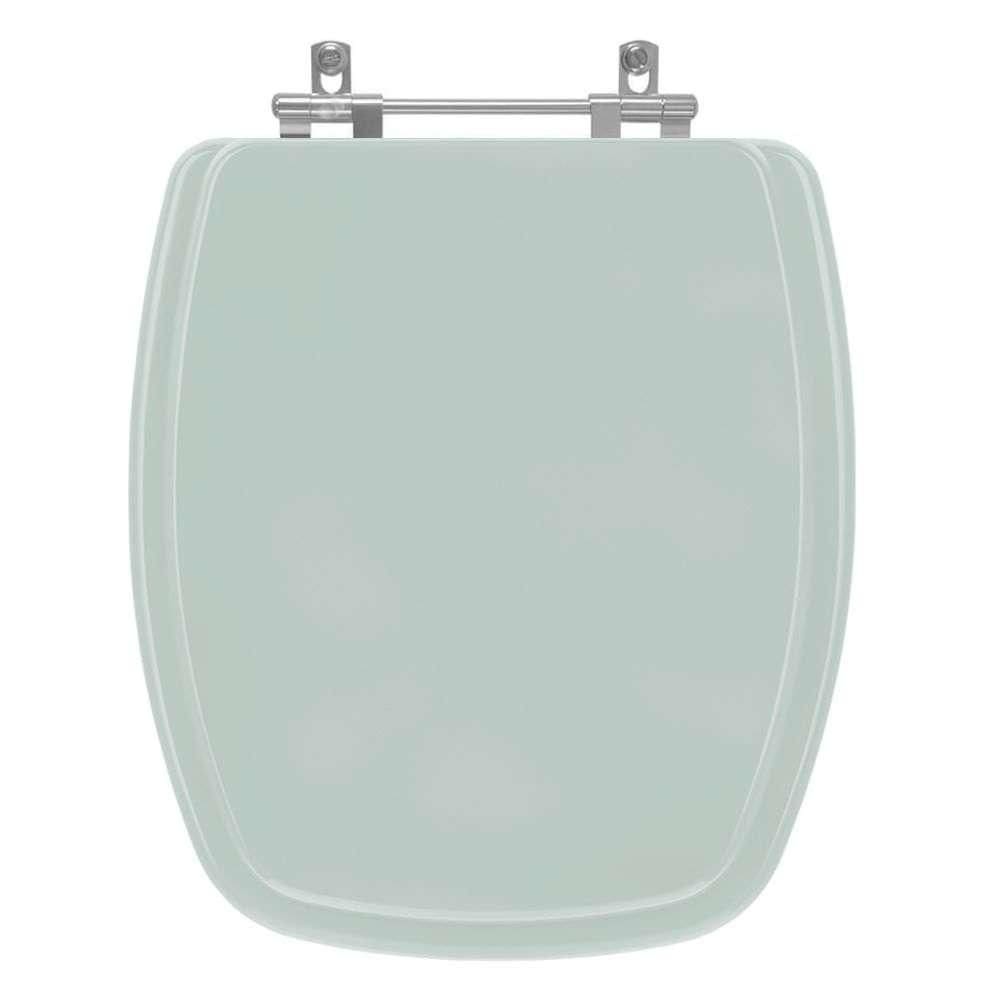 Assento Sanitário Laqueado Valentina Verde Claro para bacia Santamarina