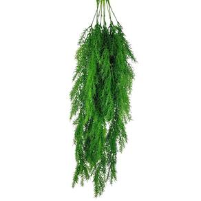 Pendente Aspargo 100X15Cm Planta Artificial Kit 3Pc