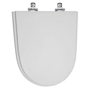 Assento Sanitário com Fechamento Lento Century Cinza Real para vaso Deca