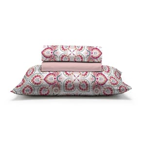 Jogo De Cama Solteiro 130 Fios Fiori - Laura 7320-3
