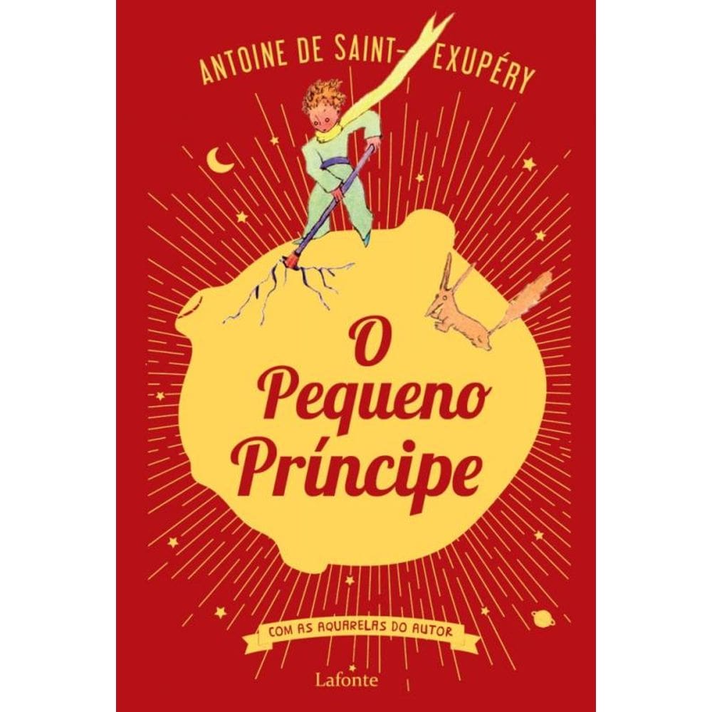 O Pequeno Príncipe - Capa Vermelha