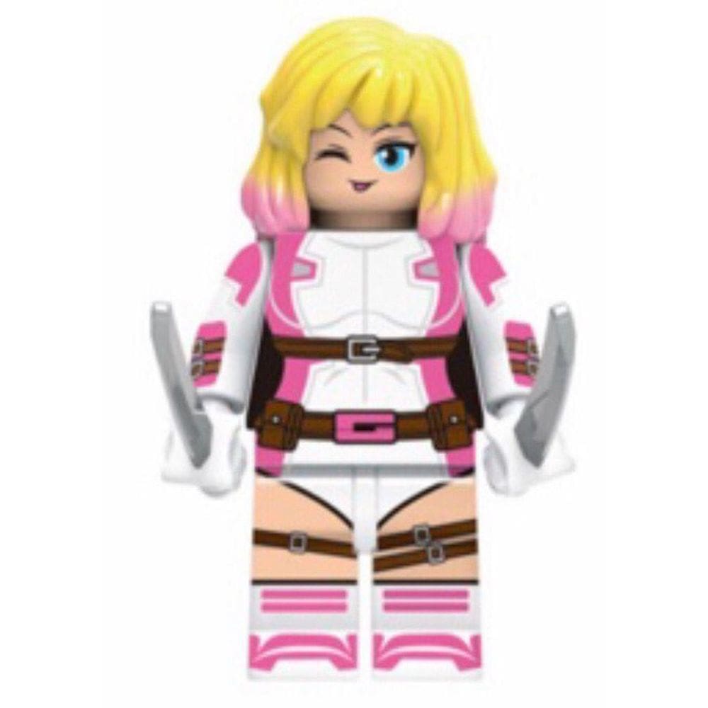 Boneco Blocos De Montar Gwenpool Deadpool