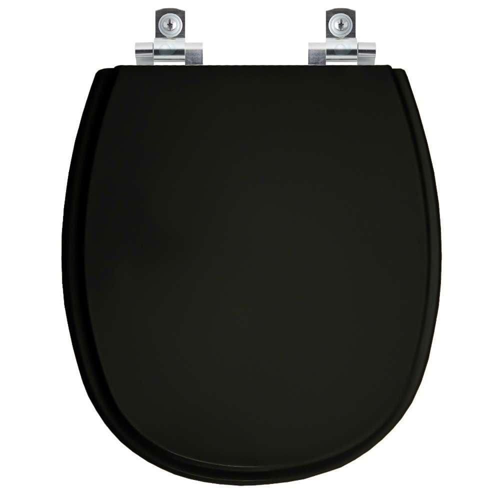 Assento Sanitário com Fechamento Lento Fast Ébano (Preto) para vaso Deca