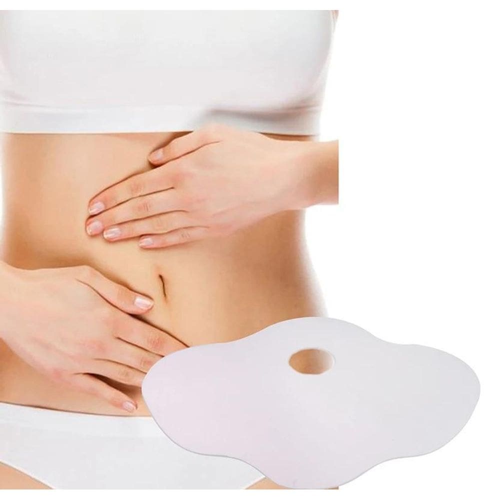 Adesivo De Silicone Anti-Rugas Para O Abdômen E Barriga