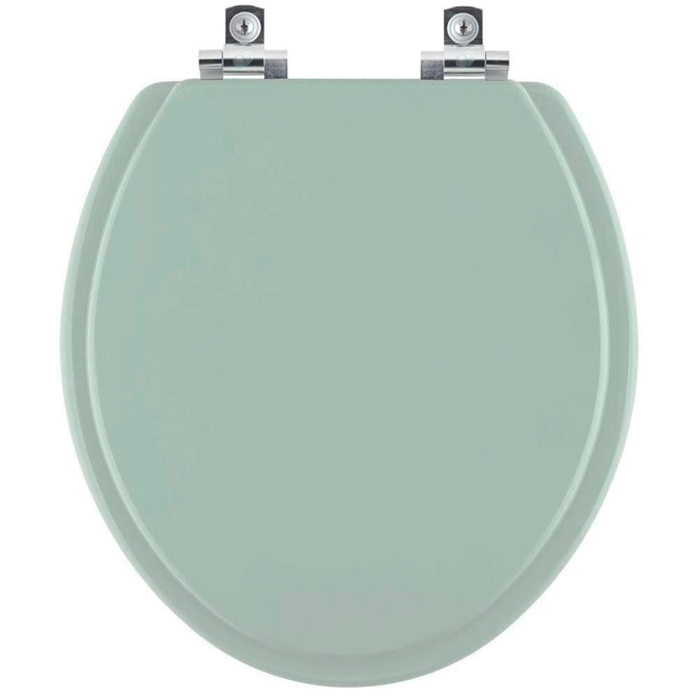 Assento Sanitário Soft Close Diamantina Verde Claro para vaso Icasa