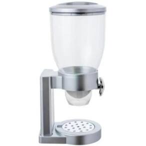 Dispenser Porta Cereais Premium - 34X17X20Cm - Cinza