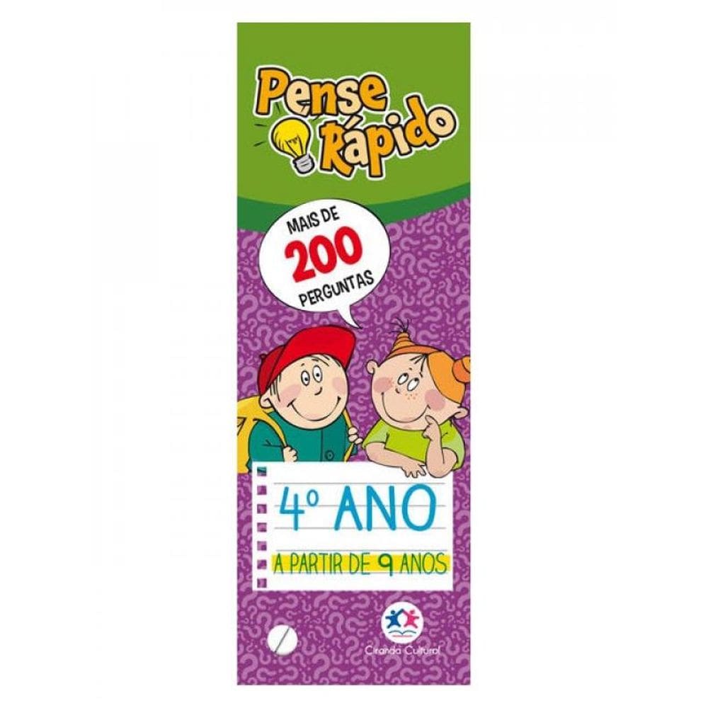 Pense Rápido - 4º Ano