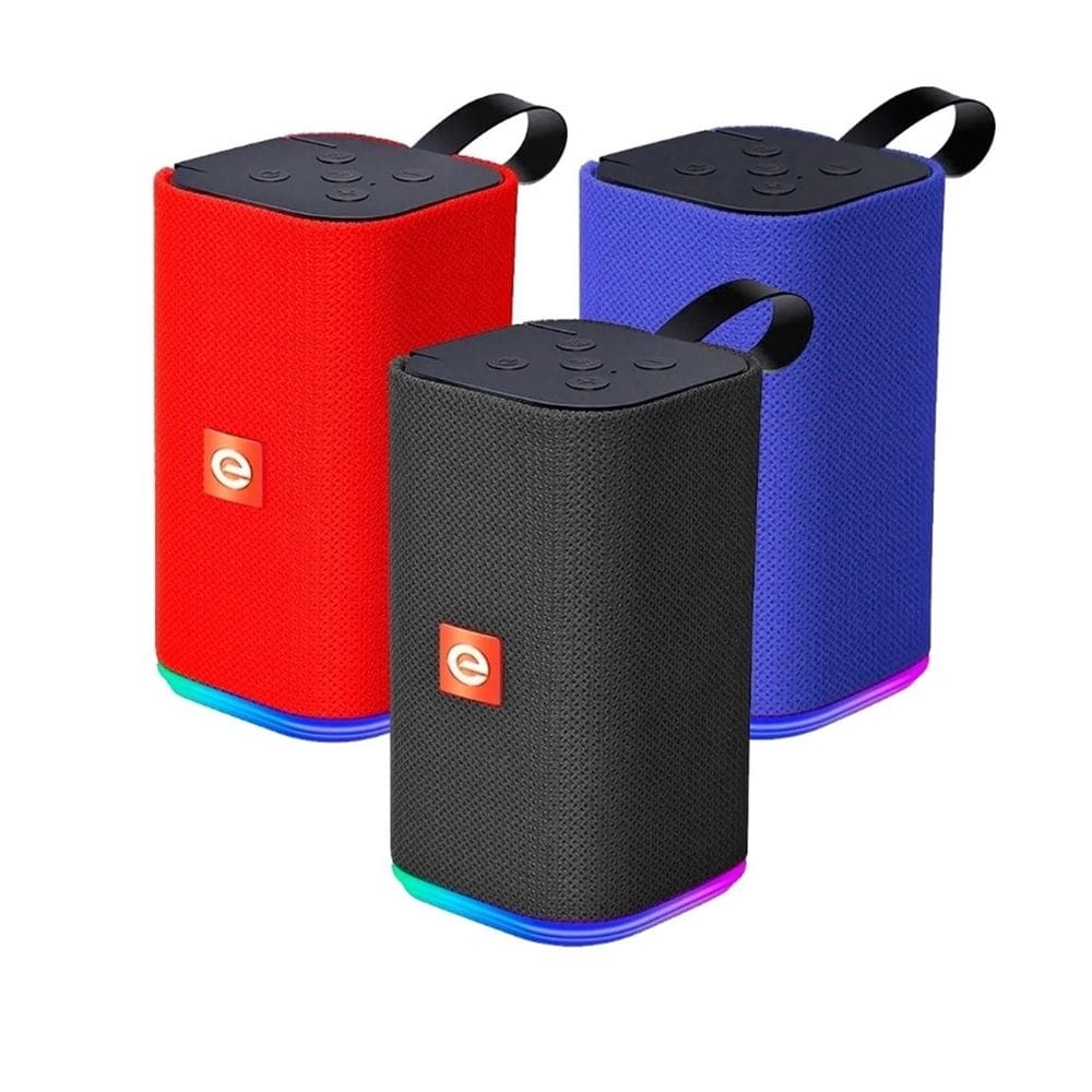 Caixa De Som Bluetooth Multimidia LED RGB CORES