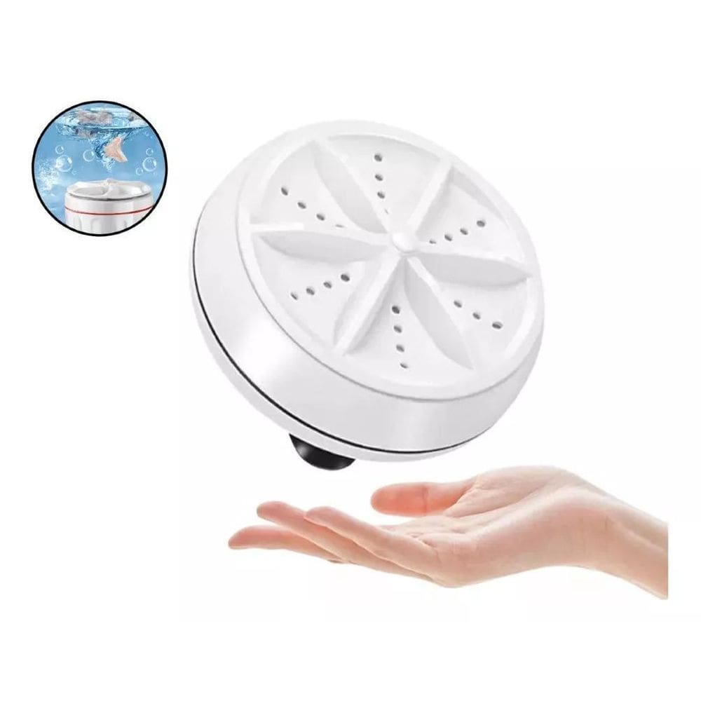 Mini Maquina De Lavar Roupas De Balde Portátil Usb Até 1Kg
