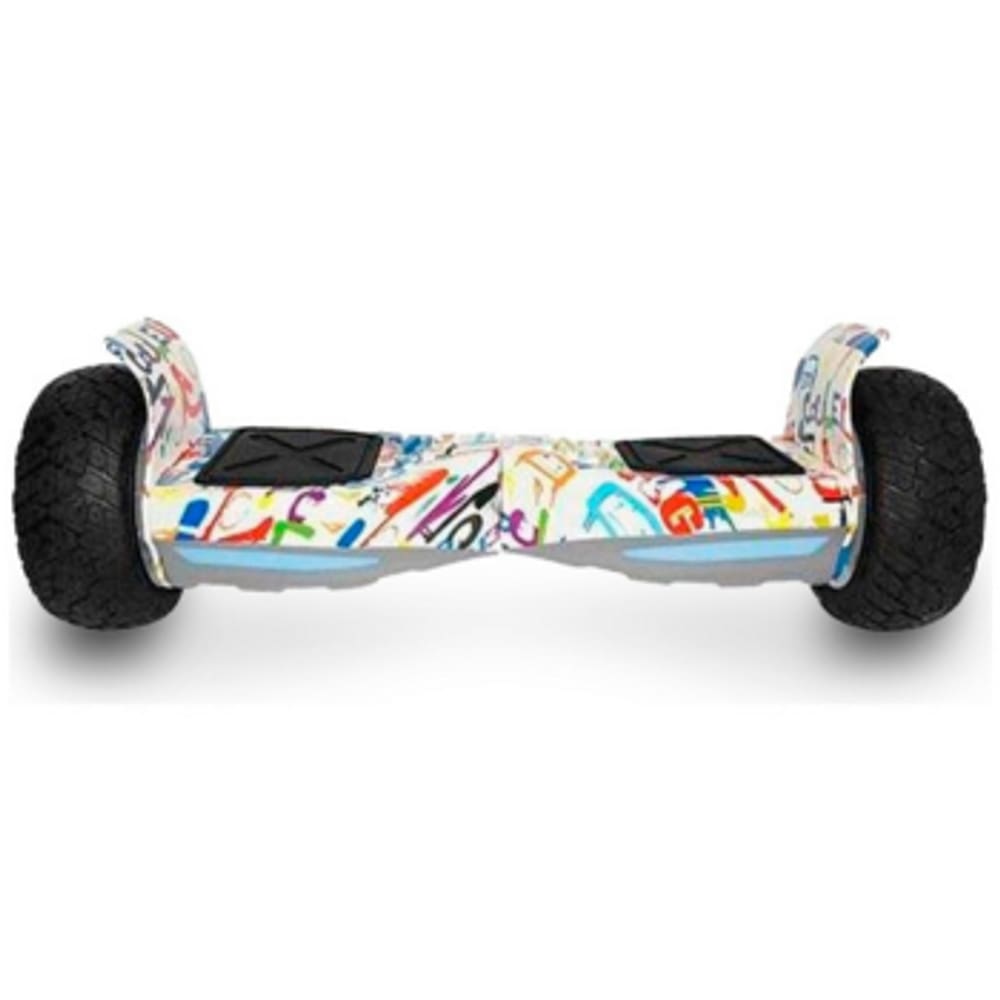 Hoverboard Skate Elétrico 8.5 Polegadas Offroad Grafite Led Bluetooth Brinovar