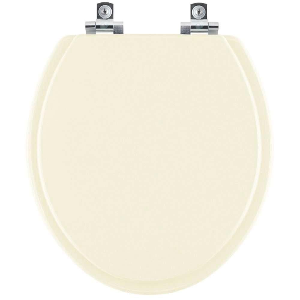 Assento Sanitário Soft Close Evolution Marfim para vaso Santamarina