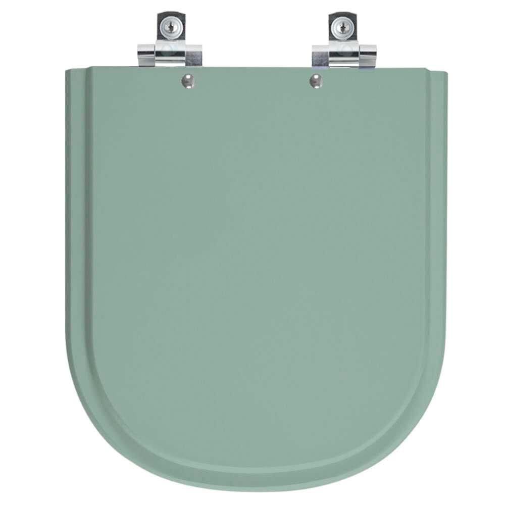 Assento Sanitário Soft Close Flox Verde Claro para vaso Fiori