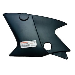Aba tanque esquerdo Factor 125 2014/2017 Preto fosco 18DF137W20P3