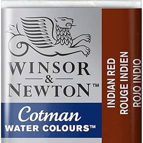 Aquarela Winsor & Newton Cotman Pastilha 317 Indian Red 0301317