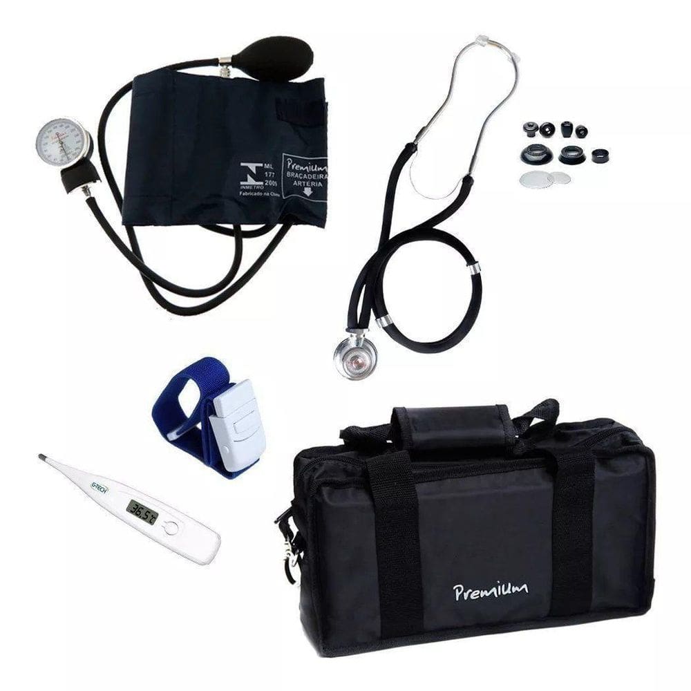 Kit Acadêmico Enfermagem Medicina Fisioterapia - Completo