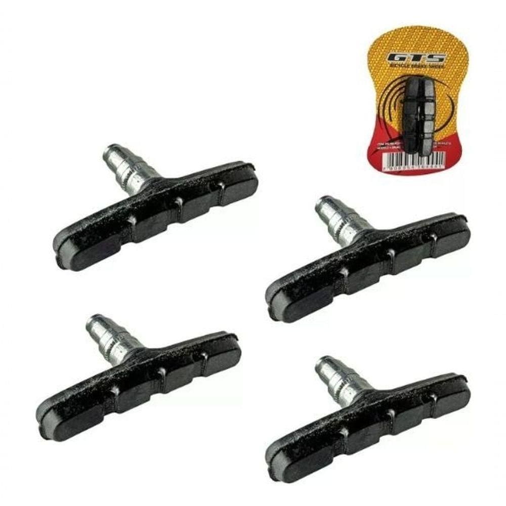 Par De Pastilhas De Freio Gts V-brake Orbital 70mm Bike