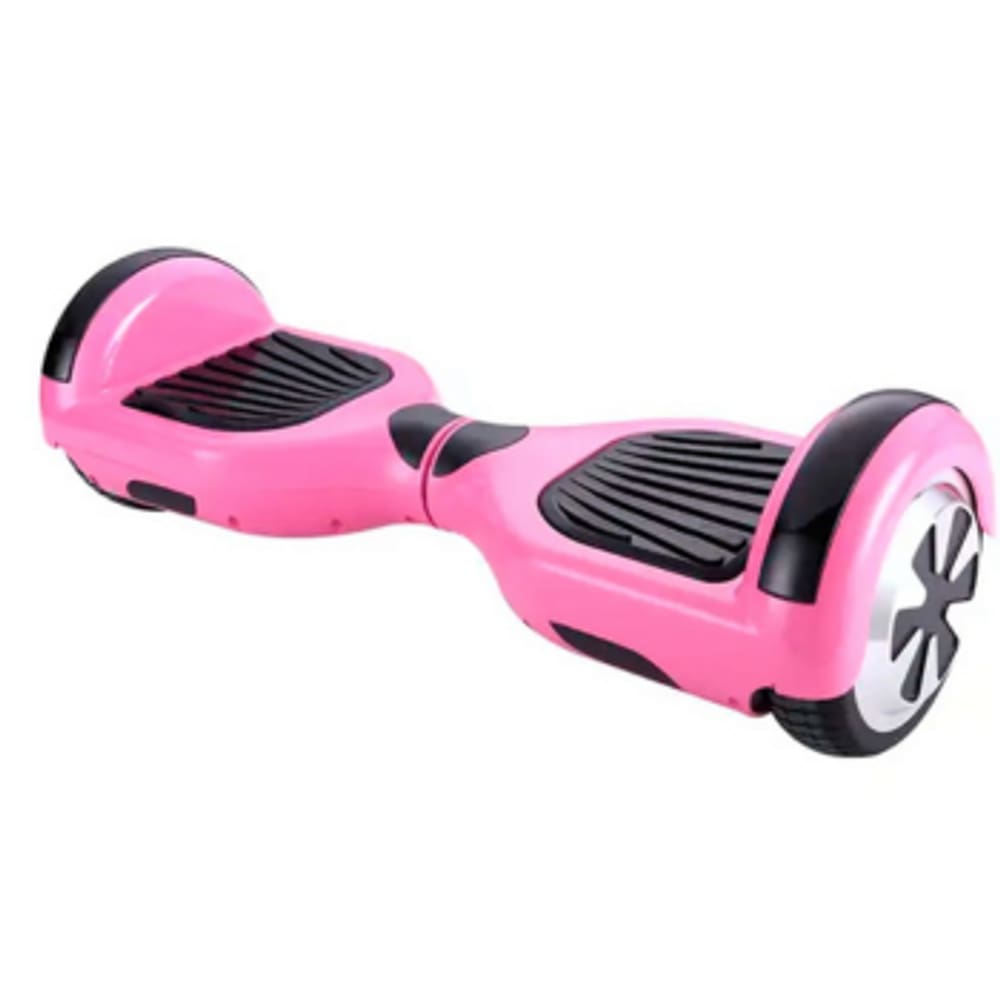 Hoverboard Skate Elétrico 6.5 Polegadas Rosa Led Bluetooth Brinovar