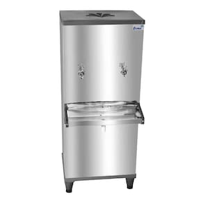 Bebedouro Industrial de Coluna Frisbel 50 Litros Inox - 220V