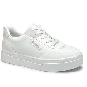Tênis Flatform Dakota Branco Casual Plataforma Confortável DA681- Feminino