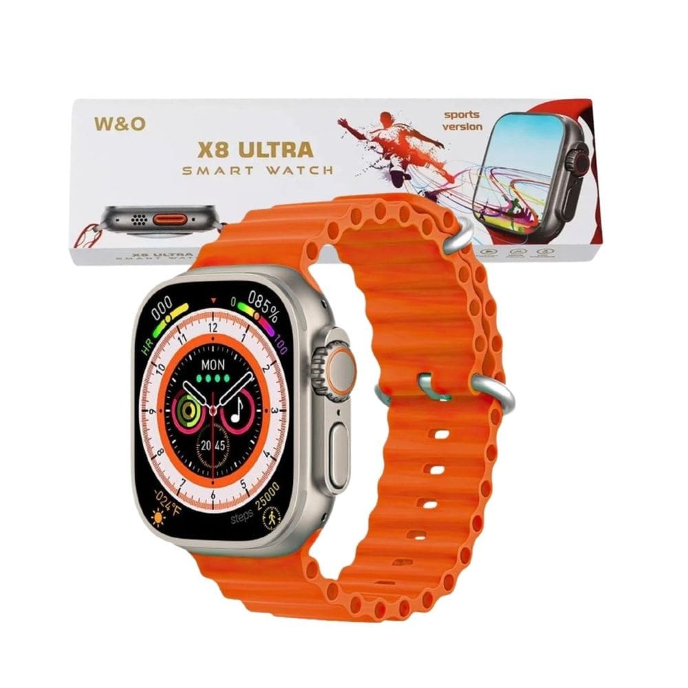 Smartwatch X8 Ultra Serie 8 NFC 49mm Chamadas Android e IOS