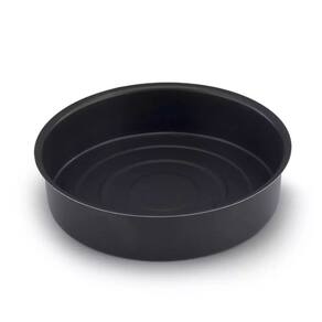 Assadeira Redonda Grande 37x6,7cm Antiaderente Teflon Preto (Bolos e Alimentos Não Grudam)