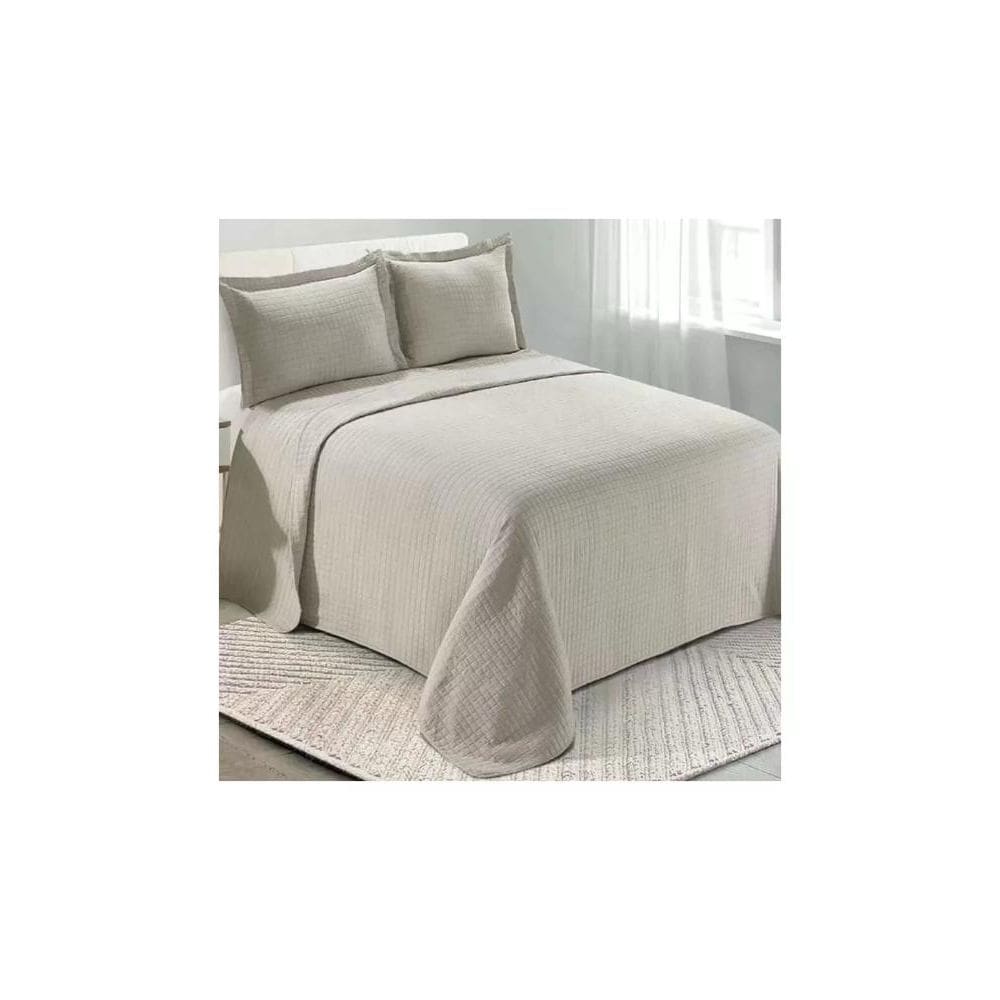Kit Cobre leito Colcha Queen Camesa Loft