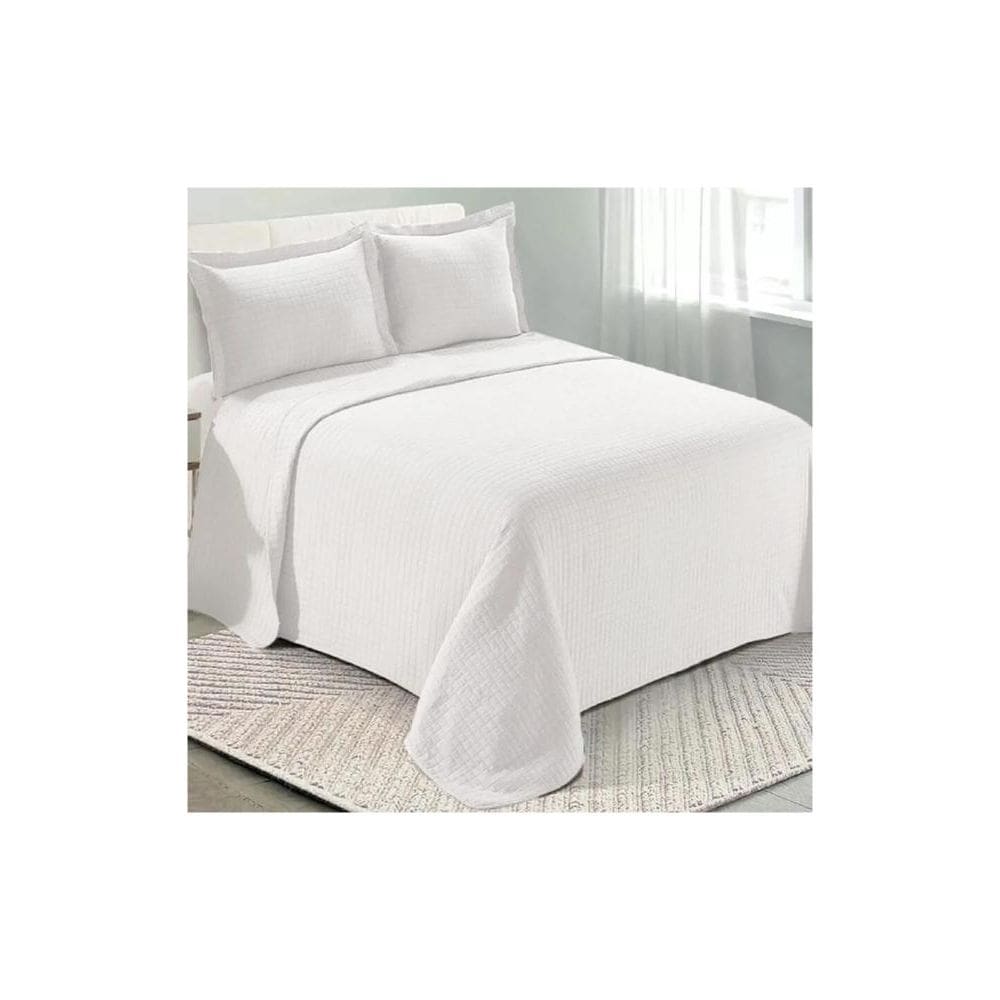 Kit Cobre leito Colcha King Camesa Loft