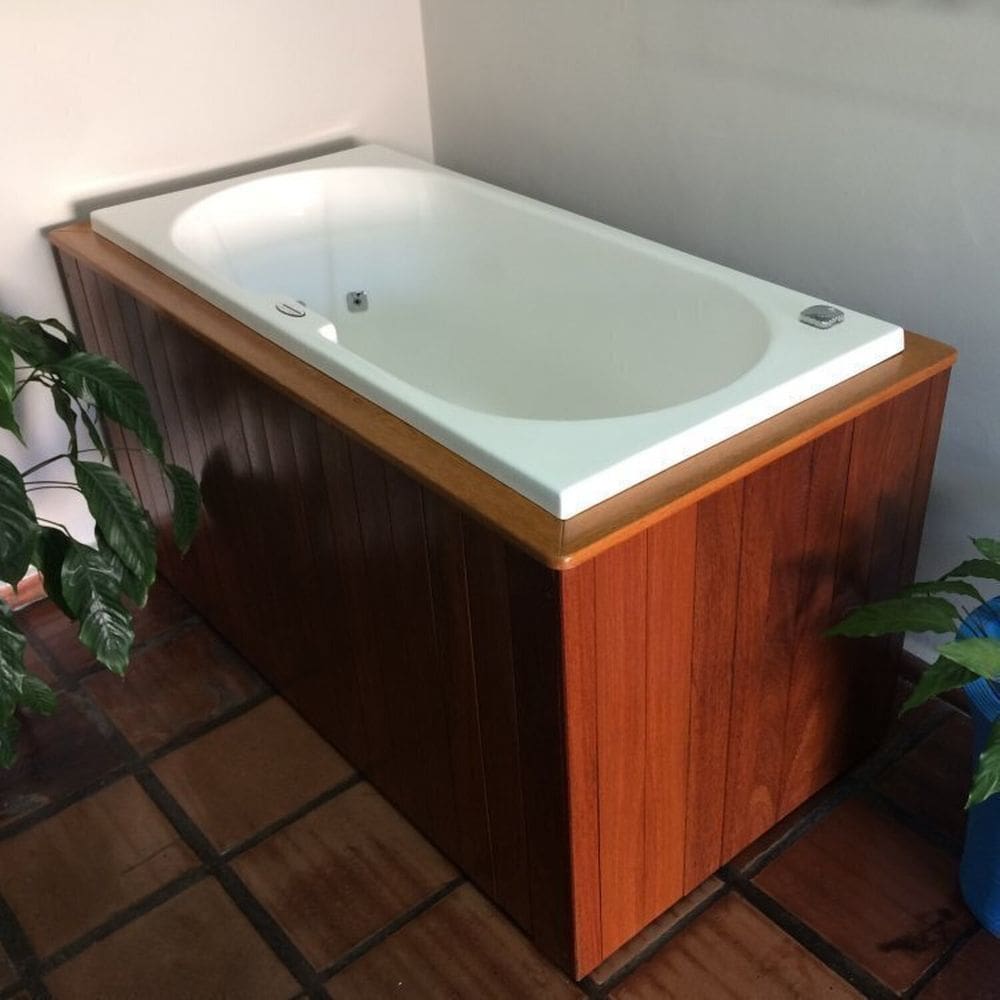 Ofurô Duplo Kin Top Line Ouro Fino com Aquecedor Branco