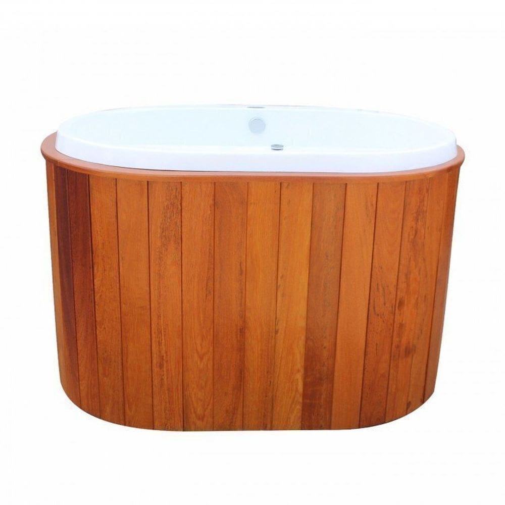 Ofurô Ouro Fino Heatiro Duplo Premium 141cmx91cmx78cm 04 Jatos com Aquecedor Branco