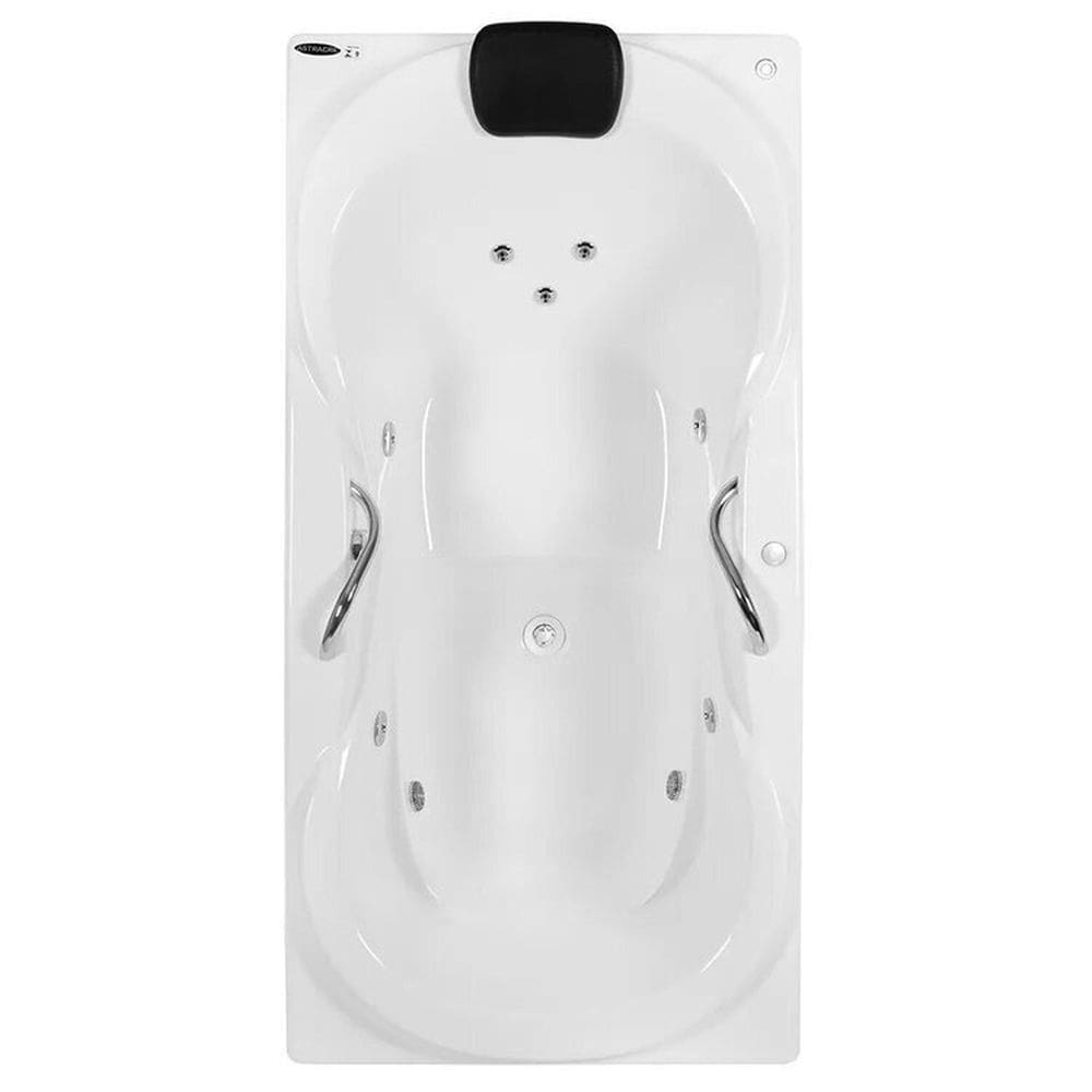 Banheira de Hidromassagem Due Gran Luxo P5 - 220v - sem Aquecedor e Cromoterapia Branco