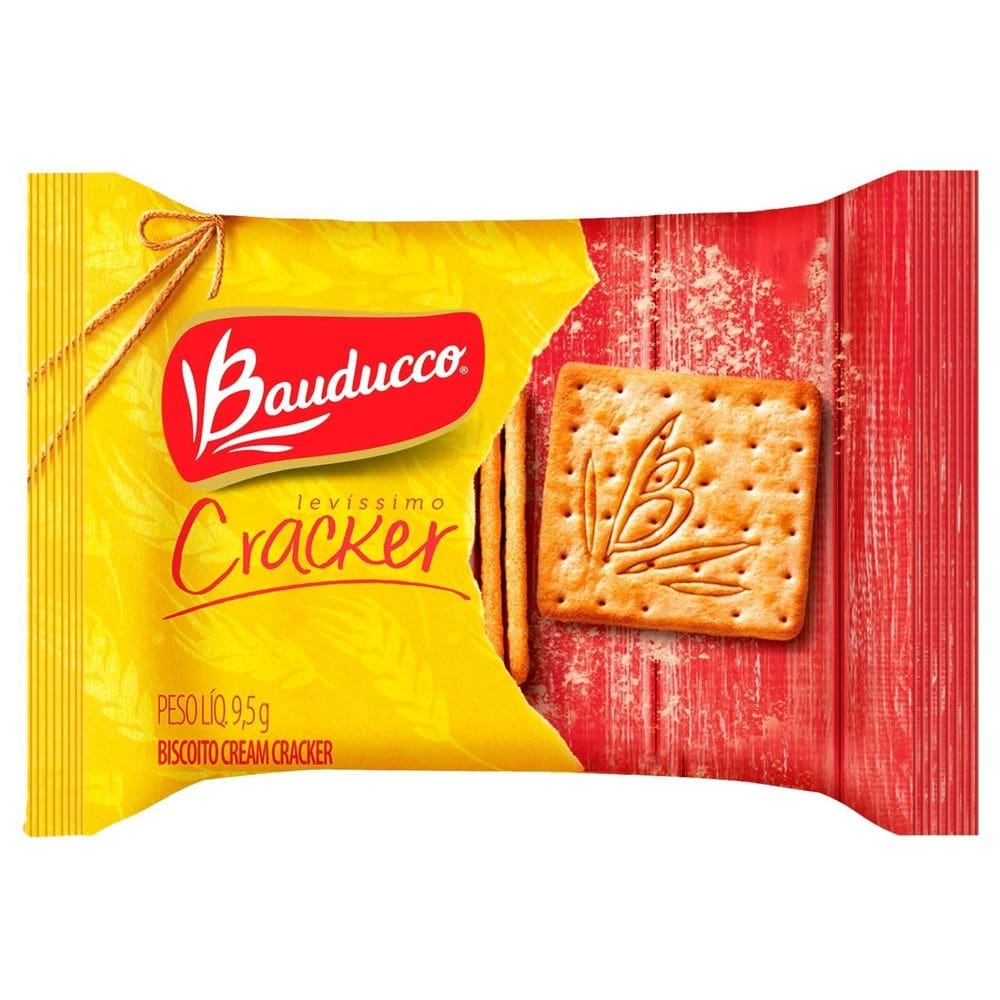 Biscoito Bauducco Sachê Cream Cracker + Maizena 200 Unidades