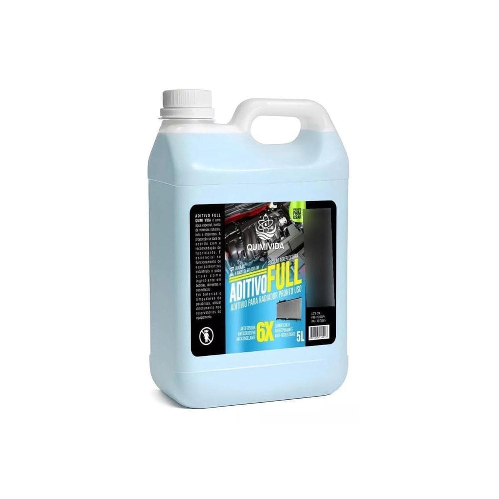 Aditivo Radiador Líquido Azul Pronto Uso 5 L - Quimivida