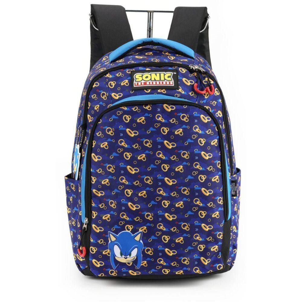 Mochila De Costas Escolar Sonic - Luxcel