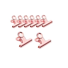 Presilha Clips Inox Para Curvatura C De Unha Gel 24Und Rosê