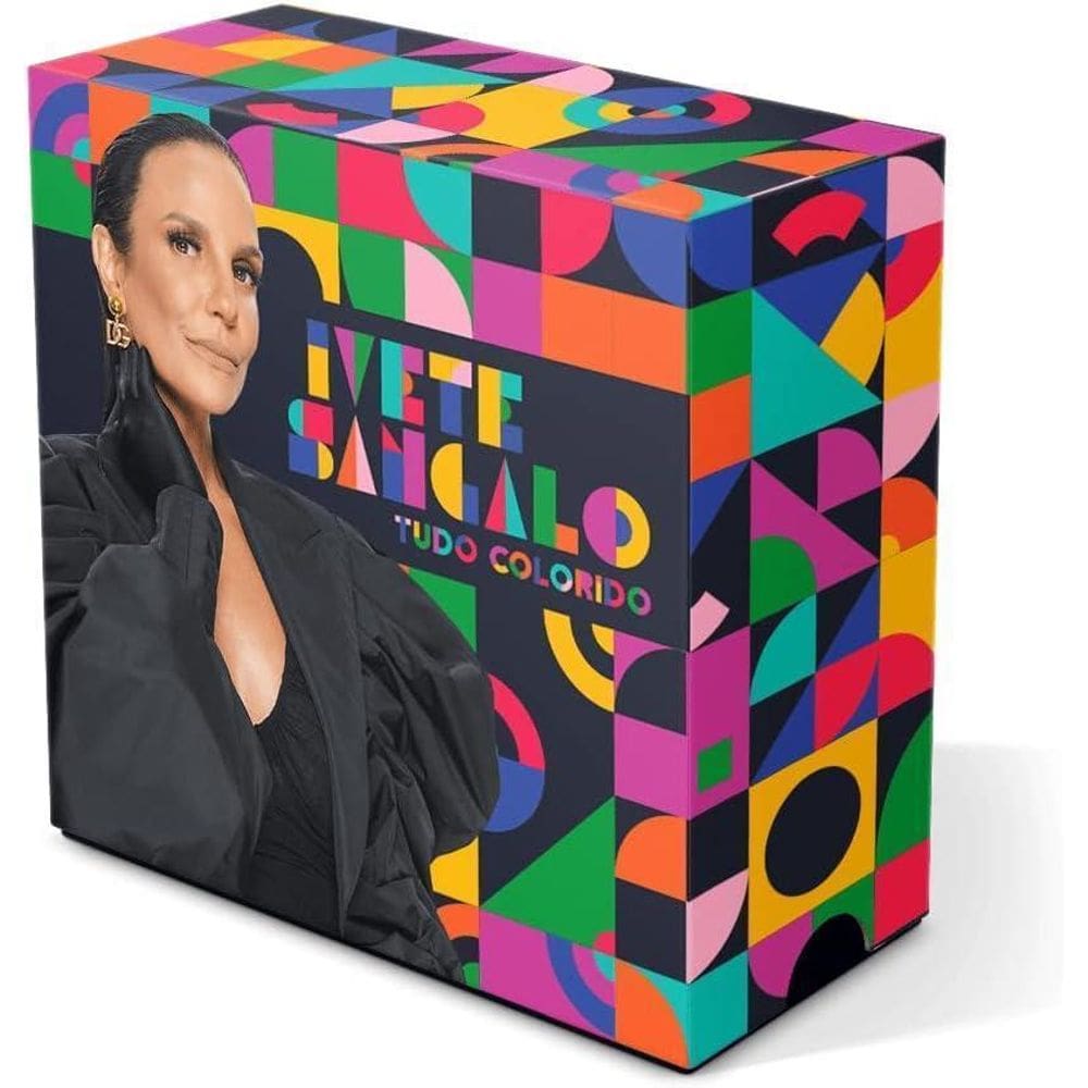 Box Ivete Sangalo - Tudo Colorido Coleção - 9 Cd`S