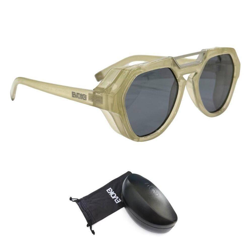 Óculos De Sol Evoke Avalanche B02 Crystal Nude Black Total