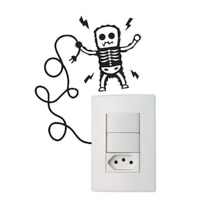 Adesivo De Interruptor Choque