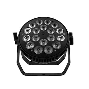 Kit 12 Par Led Indoor Slim Briwax 18X12W Rgbw - Bx 341