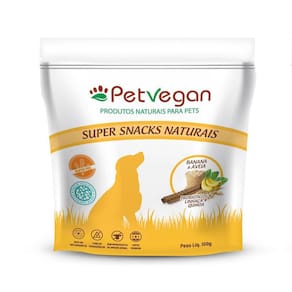 Snacks Para Cães Banana E Aveia Probióticos 150G Petvegan