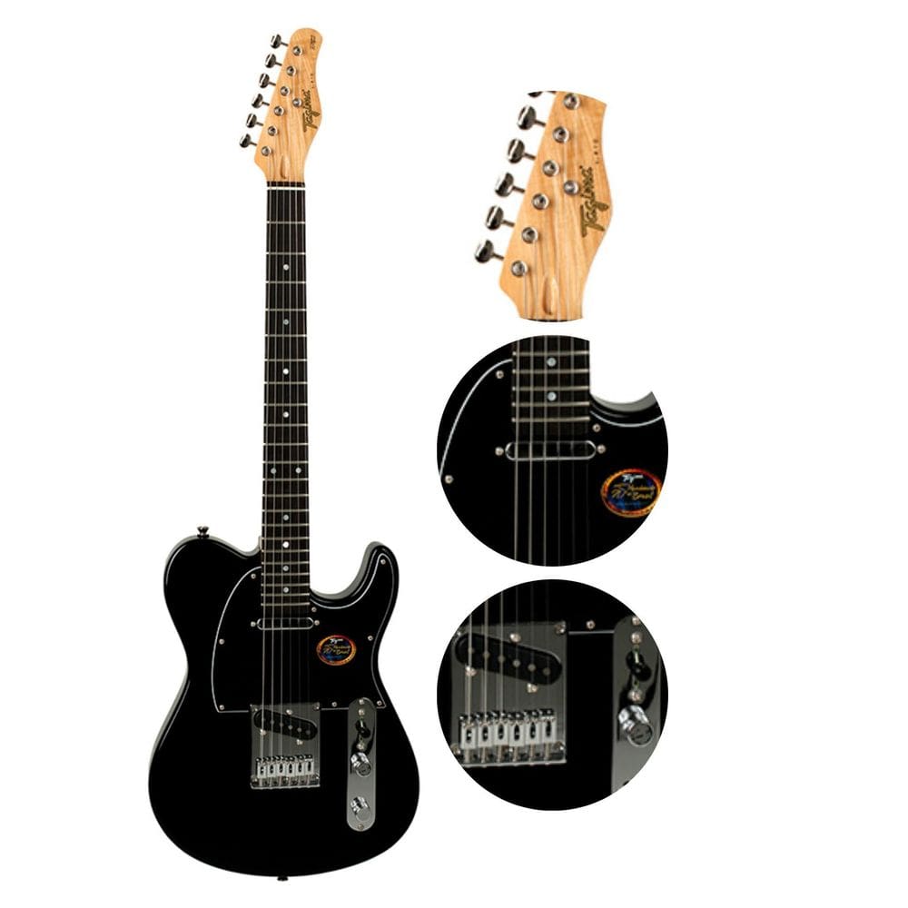 Guitarra Tagima Telecaster T910 Df/Bk Bk Preto