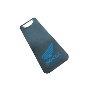 Parabarro Lameira Universal 37Cm Grande Azul Para Moto Honda