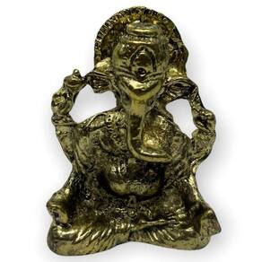 Escultura Em Metal Buda Ganesha Parvati Shiva- Escolha A Sua