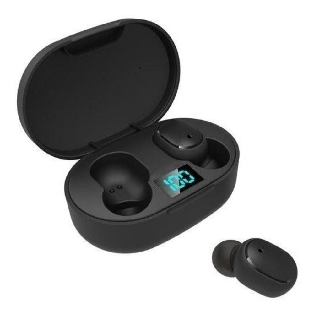 Fone Wireless Bluetooth Preto Visor Carga Samsung A02 A03