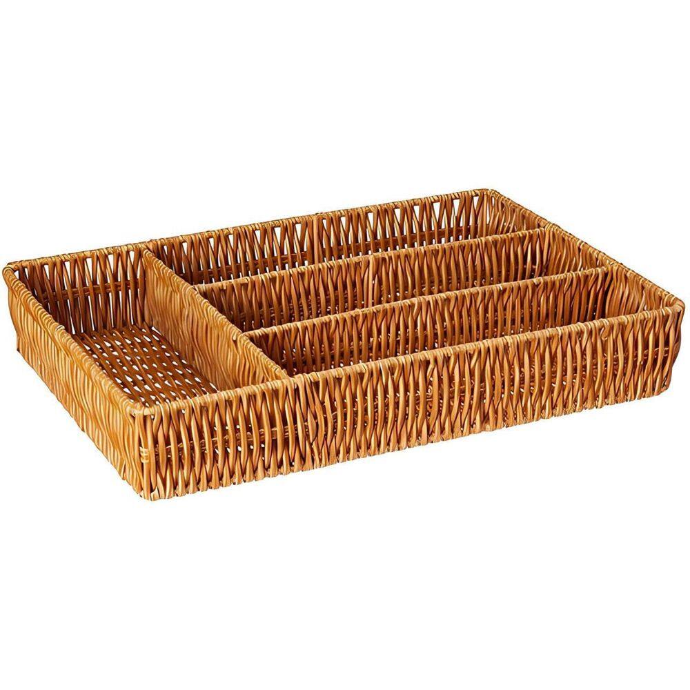 Organizador Gaveta Porta Talheres Fibra Sintética Durável