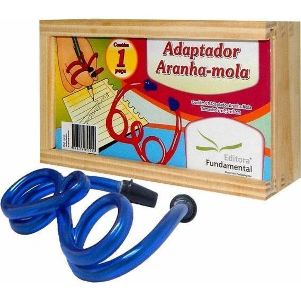 Adaptador Ergonômico Aranha-Mola 8X8Cm Azul