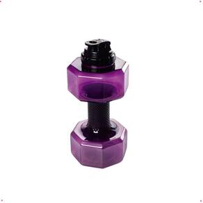 Garrafa Plástica De Academia Halter Fitness 2 Litros Roxo