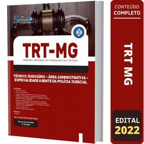 Apostila Trt Mg - Técnico - Agente Da Polícia Judicial