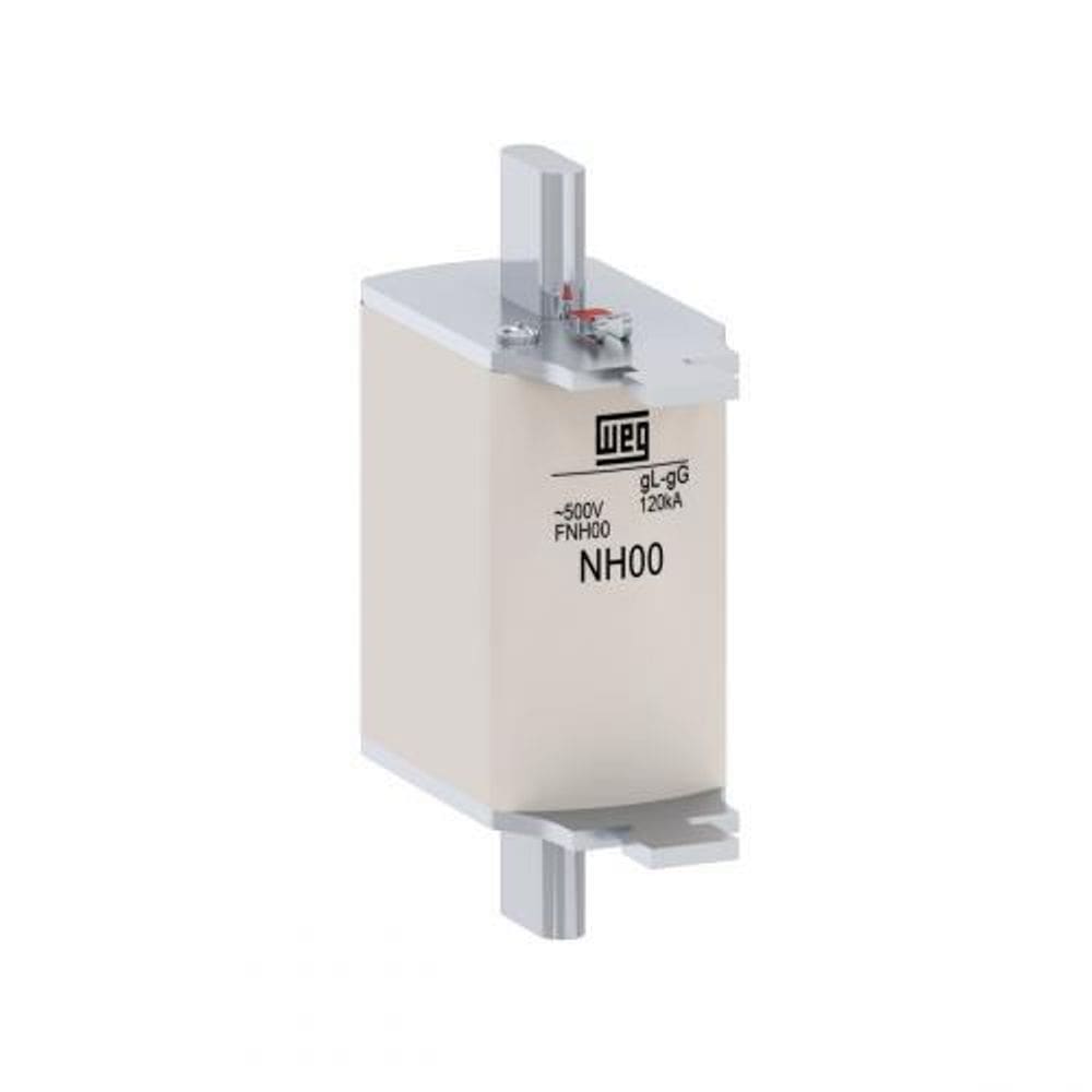 Fusível Retardado Tipo Nh Tamanho 00 63A Fnh00-63U Weg